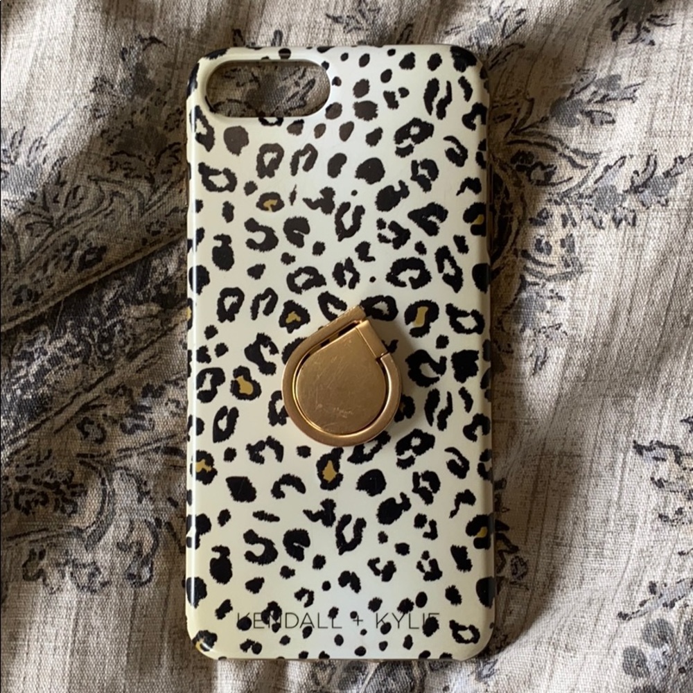 i phone 8 plus cheetah phone case with ring